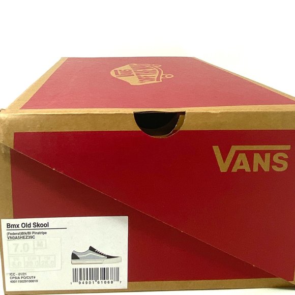 VANS BMX Old Skool Womens Federal Sneakers Low Top Canvas Suede Size VN0A5HEZ39C - Picture 10 of 11